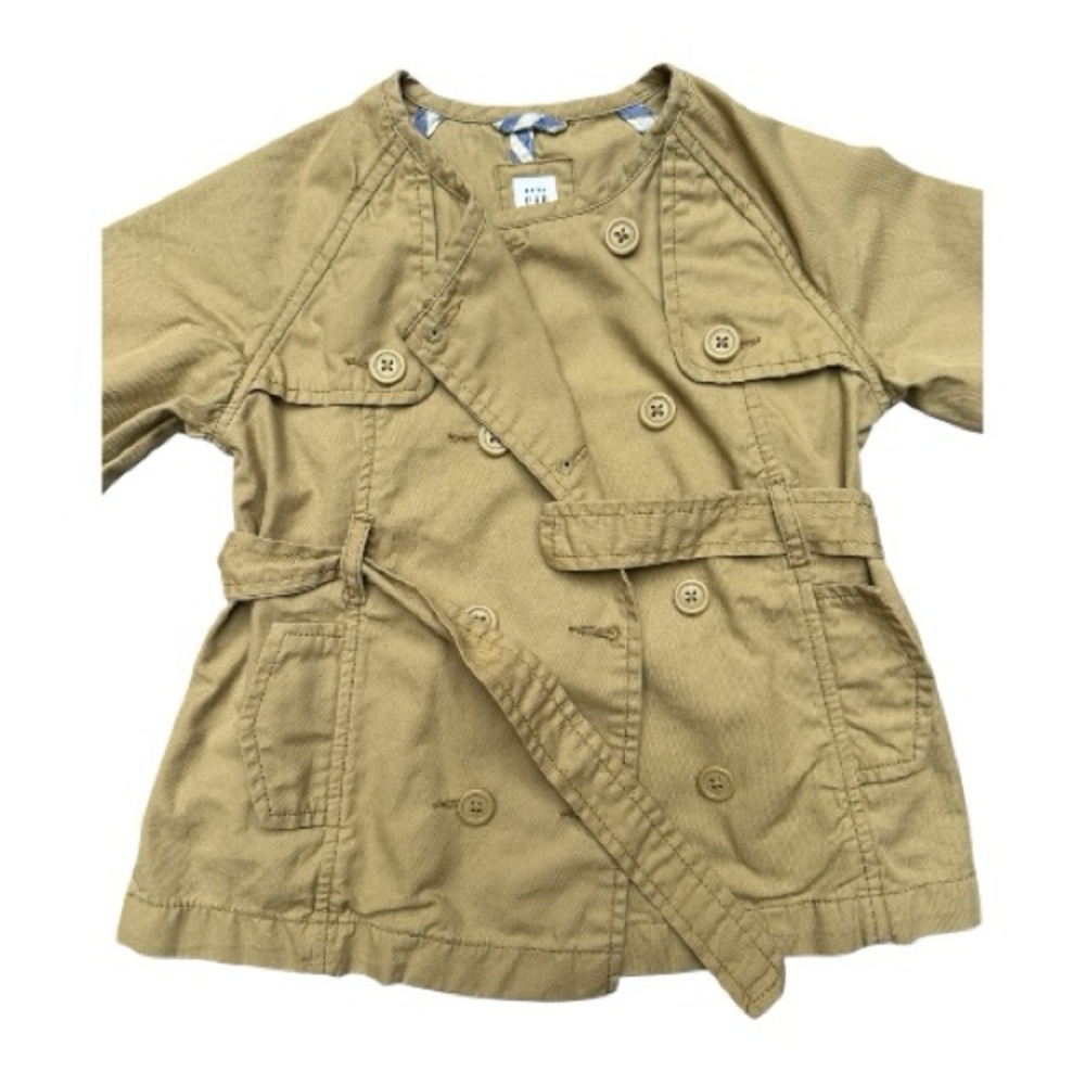 GAP Kids Tan Trench Coat